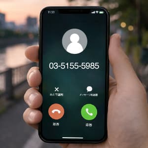 「0351555985」はクレディセゾンから着信
